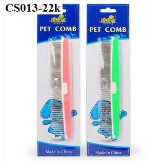 LƯỢC CHẢI LÔNG CHÓ MÈO RỤNG, LÔNG THỪA, VE, BỌ CHÉT INOX