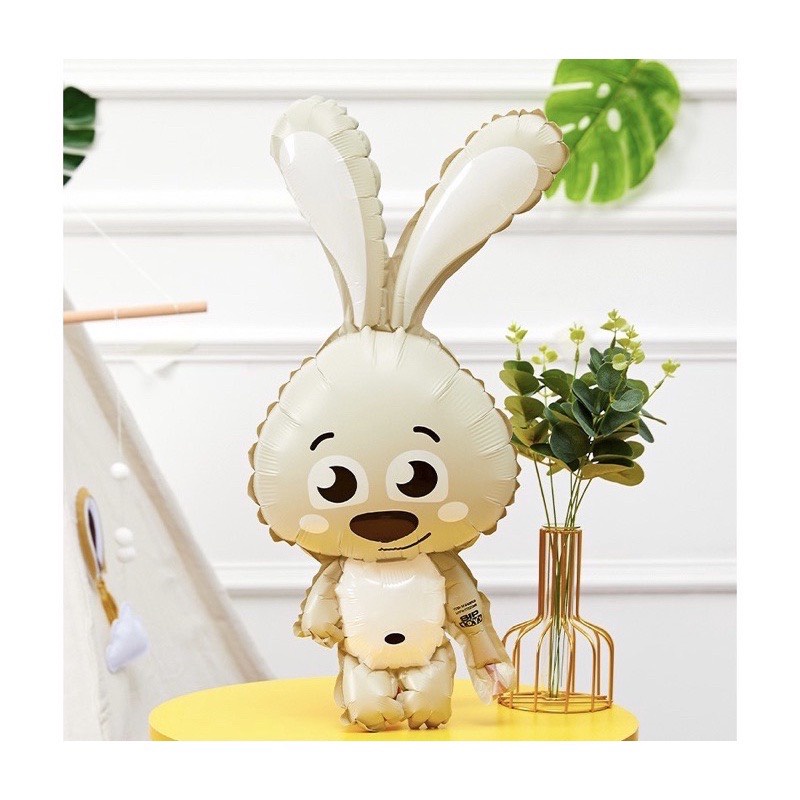 Bong Bóng Lá Nhôm Thỏ Ngọc Trang Trí Sinh Nhật Decor Phòng Cho Bé - Bóng Thỏ Ngọc Size Đại Trang Trí Sinh Nhật Hàn Quốc