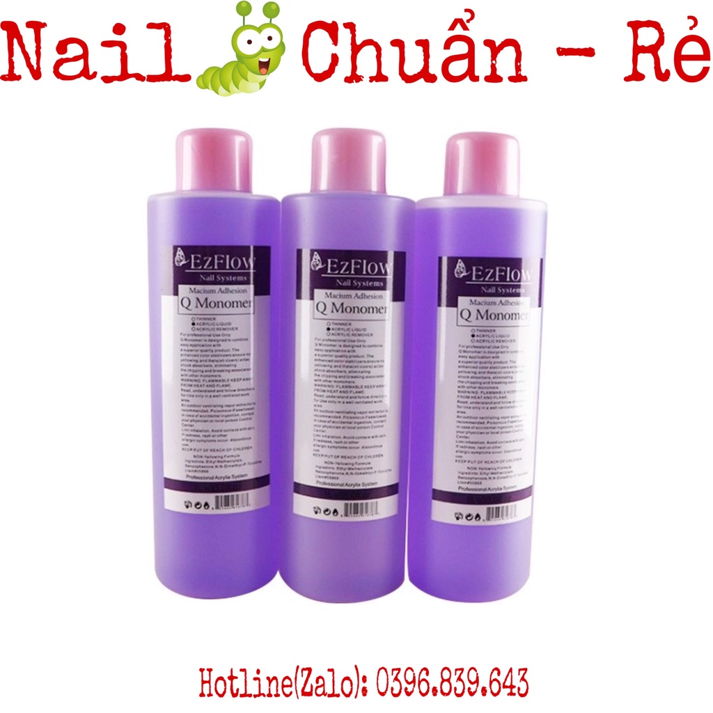 LUU HUỲNH NHANH KHÔ EZFLOW 1000ml - LƯu Huỳnh ĐẮp BỘt, Đắp Hoa - không pha