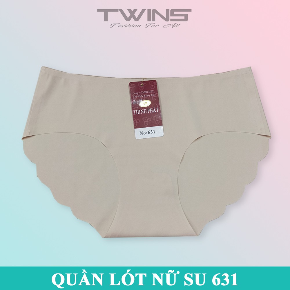 Quần lót su nữ đúc cao cấp Thịnh Phát 631 cạp cao chất mềm mịn thoáng mát không lộ đường may dưới 65kg