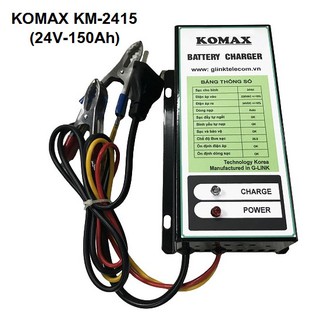 Nạp ắc quy tự động Komax KM-2415
