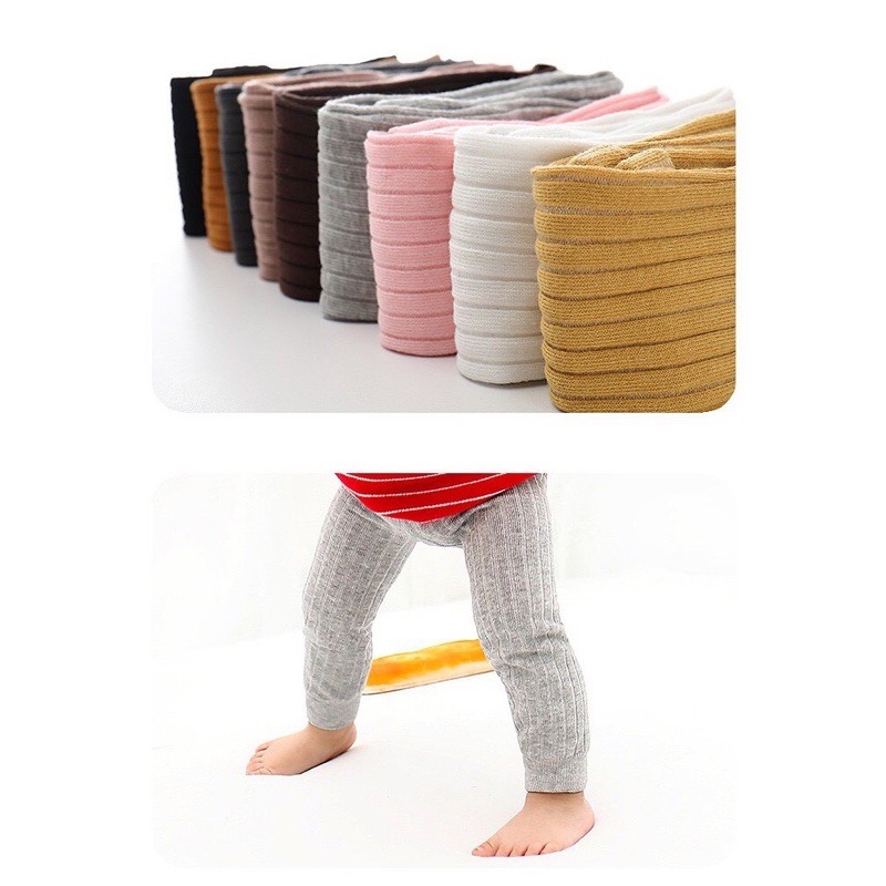 Quần len gân legging cho bé trai bé gái