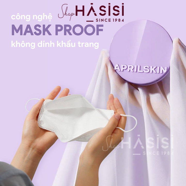 Phấn Nước APRILSKIN - Ultra Slim Cushion SPF50+/PA+++ 15g