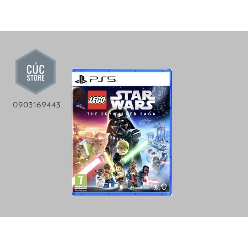 Đĩa chơi game PS5: Lego Star Wars The Skywalker Saga
