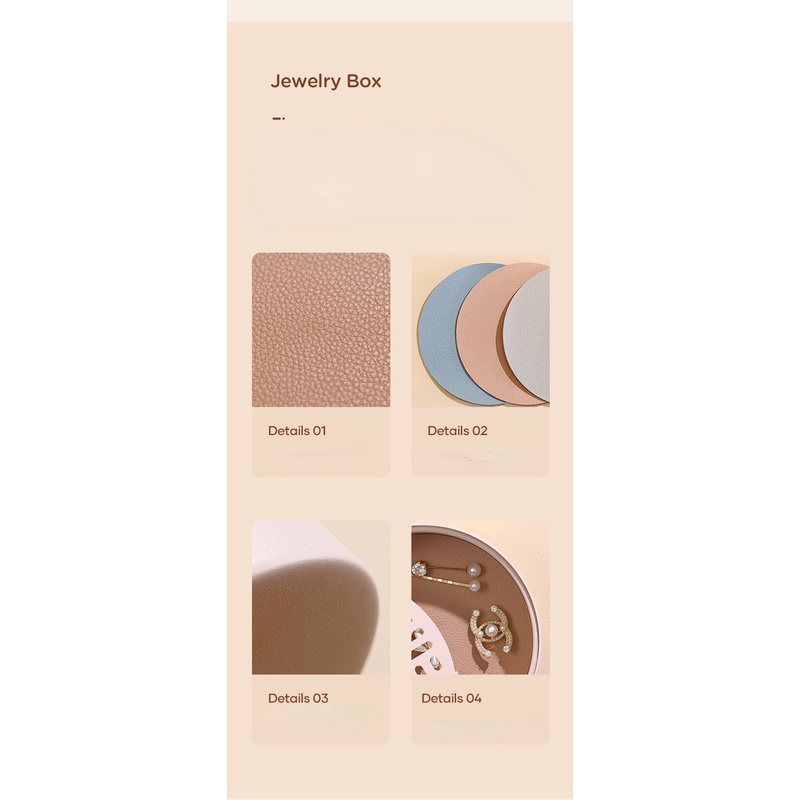 Hộp Đựng Trang Sức Bằng Sắt Rèn Cao Cấp