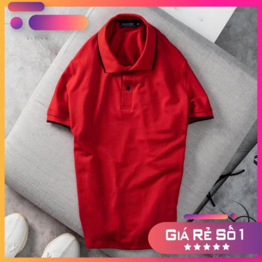 Áo Polo Nam Nữ Unisex Aristino - Áo Phông Nam Nữ Polo Có Cổ Siêu Đẹp - Phối viên đẹp, vải mềm, co giãn, mặc siêu mát ✔️