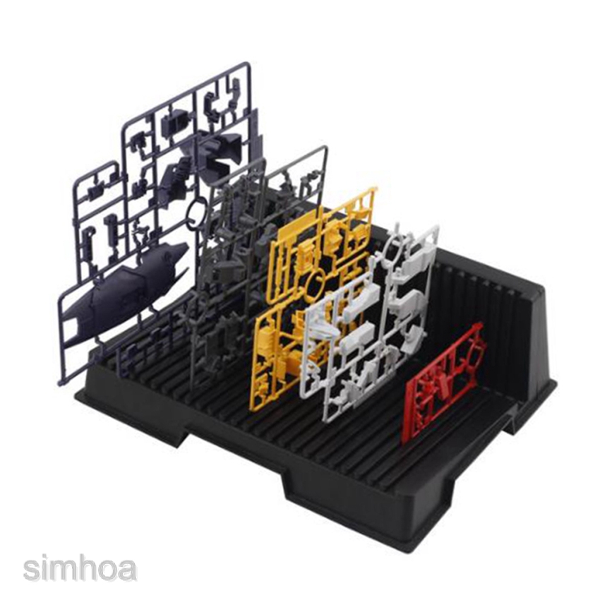 Kệ Nhựa Màu Đen Kích Thước 27x20.5cm Chuyên Dụng Đựng Gundam