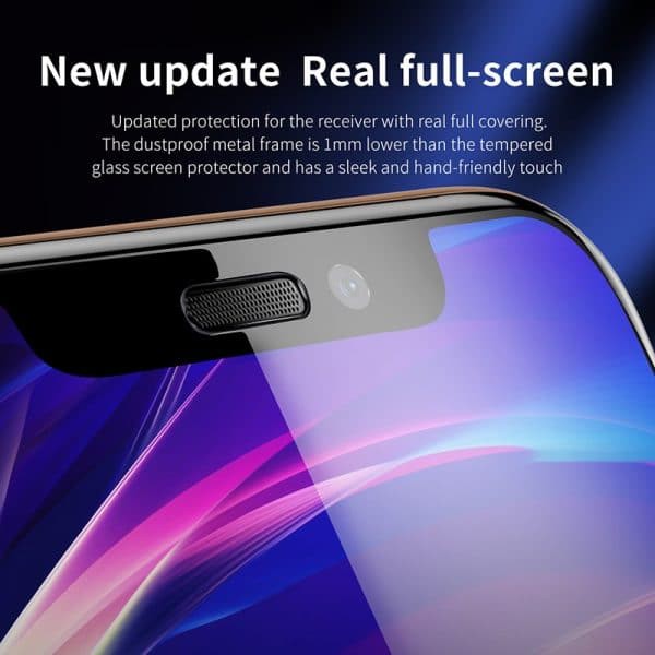 Bộ 2 miếng dán cường lực full màn hình Baseus Screen Protector cho các dòng Táo từ X đến 12 pro max + Kèm ốp viền
