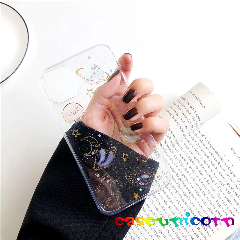 Ốp điện thoại silicone lấp lánh ánh sao cho iPhone 11 Pro Max 6s 6 7 8 Plus XR X XS MAX | BigBuy360 - bigbuy360.vn