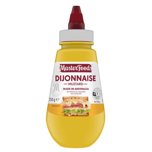 Mù Tạt Dijonnaise Masterfoods 250g (Úc)