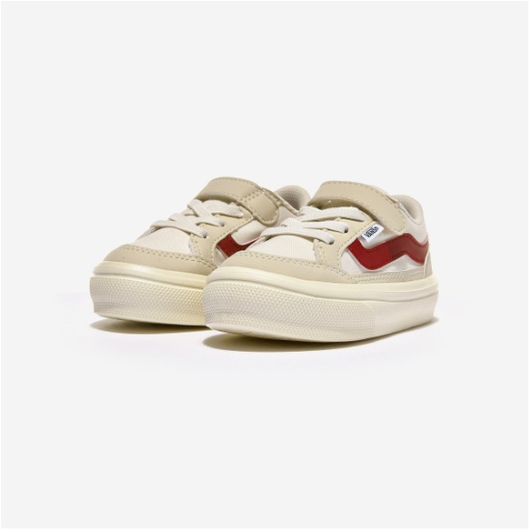 Giày Thể Thao Trẻ Em VANS FALKEN V3830K  White/ Red