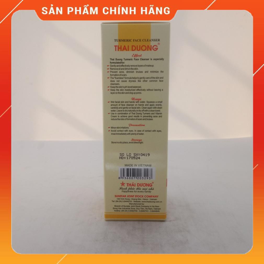 SỮA RỬA MẶT NGHỆ THÁI DƯƠNG tuýp 90g