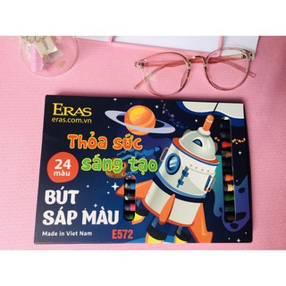 Bút Sáp Màu ERAS E570 (12Màu ,16Màu,24 màu )