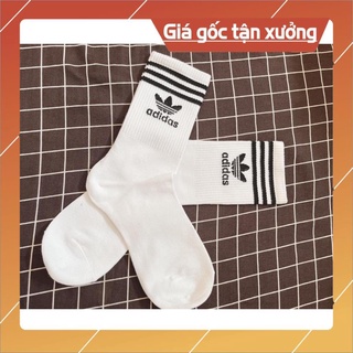 Tất cổ cao adidas kẻ 3 sọc, vớ cổ cao adidas