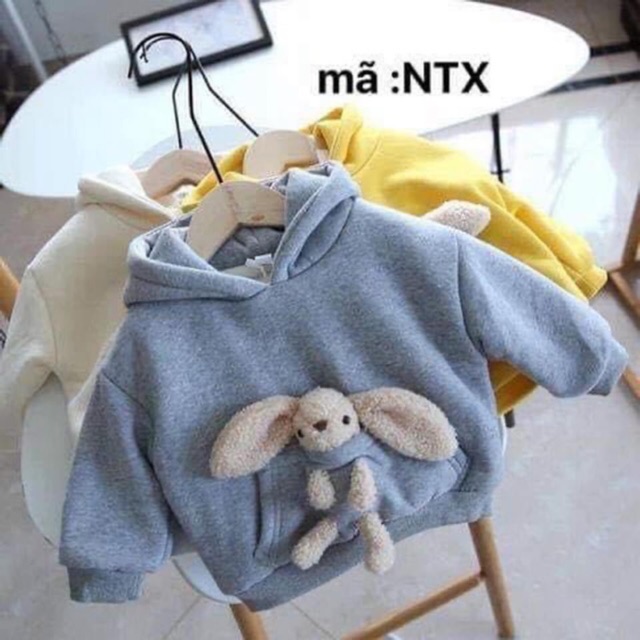 ÁO HOODIE BÉ TRAI BÉ GÁI NỈ BÔNG DÀY LOẠI ĐẸP