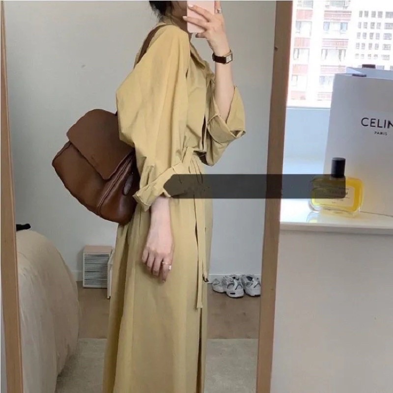 túi da kt 28*20*12 đựng vừa sách vở máy tính bảng đủ thứ lun nè, 3 màu: nâu-be-đen