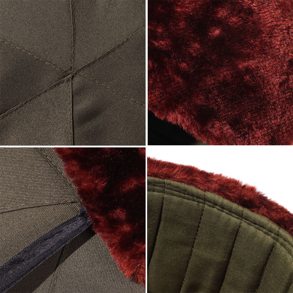 Mũ Lông Dày Dặn Giữ Ấm Phong Cách Nga Dành Cho Nữ