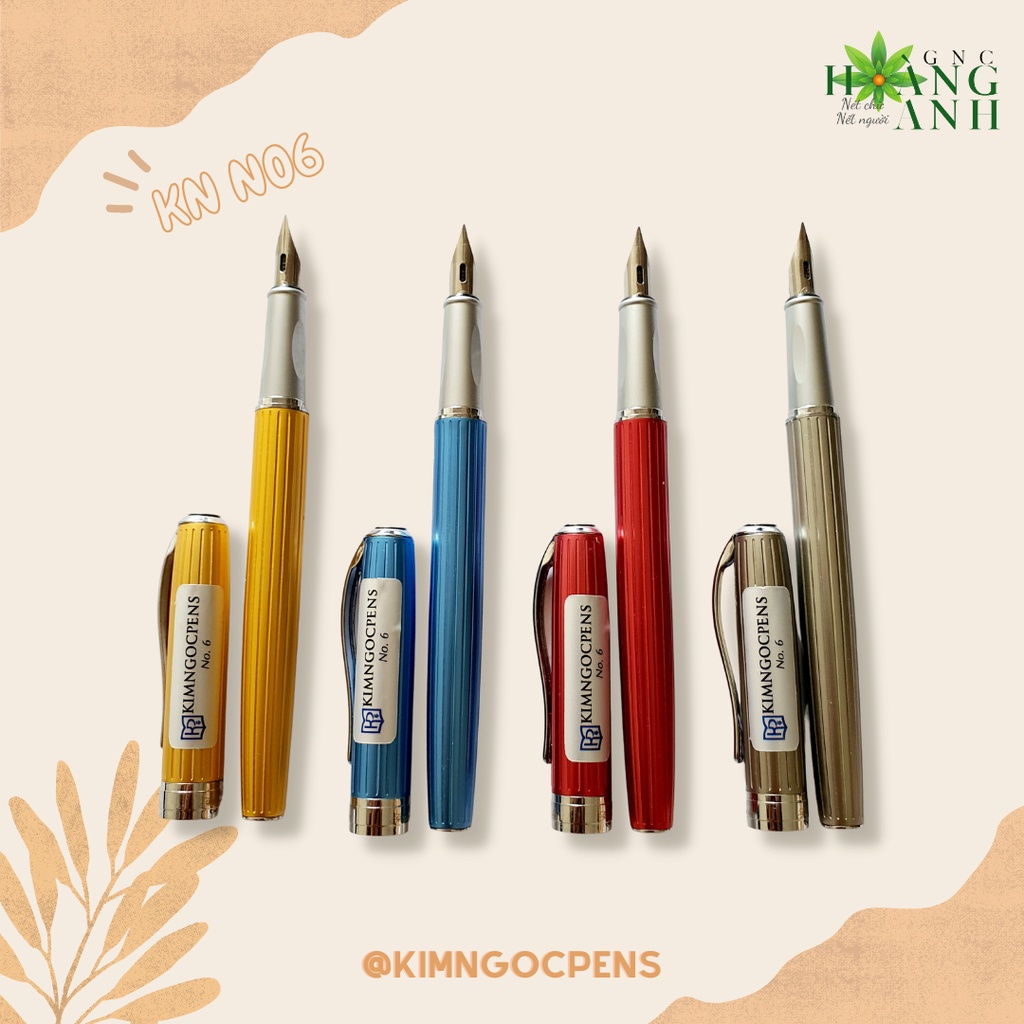 Bút máy lá tre KN No6