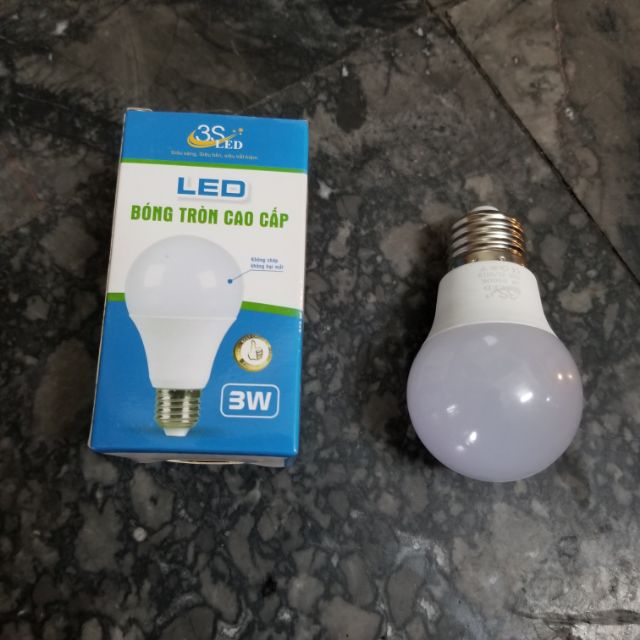 Bóng LED tròn 3W