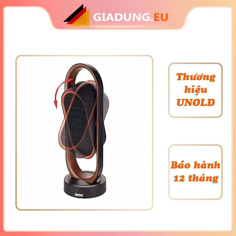 Quạt sưởi UNOLD 86535 KERAMIK-HEIZLÜFTER 3D [CHÍNH HÃNG]