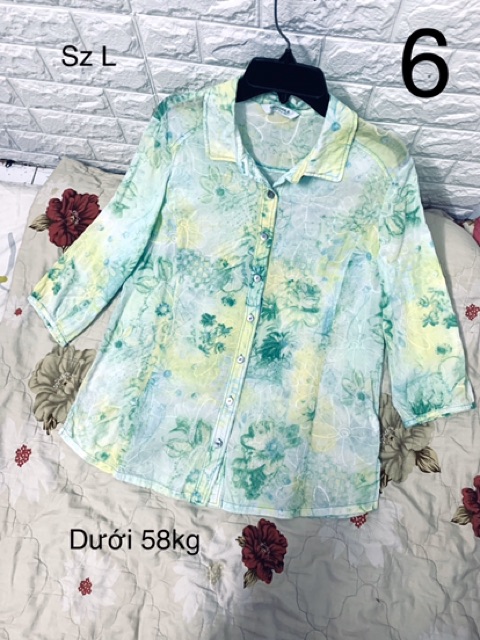 Áo Sơmi hoa nhiều mẫu