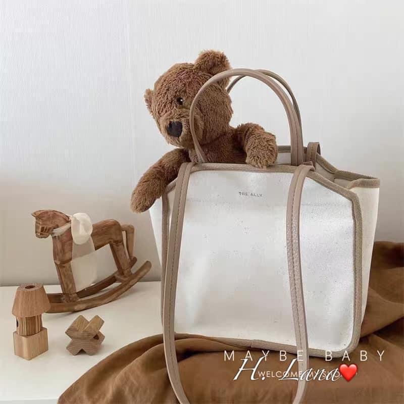TÚI ĐỰNG ĐỒ TIỆN LỢI KIỂU HÀN VIỀN NÂU