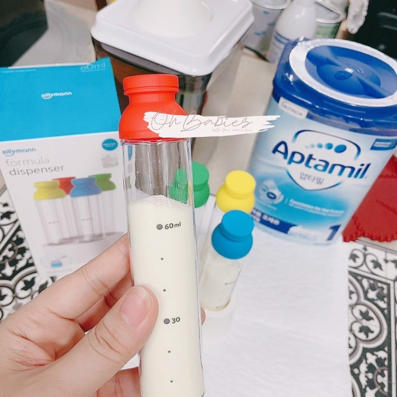 SET CHIA SỮA, TRỮ SỮA SILLYMANN HÀN QUỐC [OH BABIES]