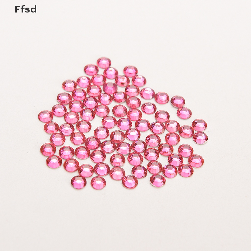 Set 1000 Hạt Pha Lê Tròn 4mm Tự Trang Trí Móng Tay
