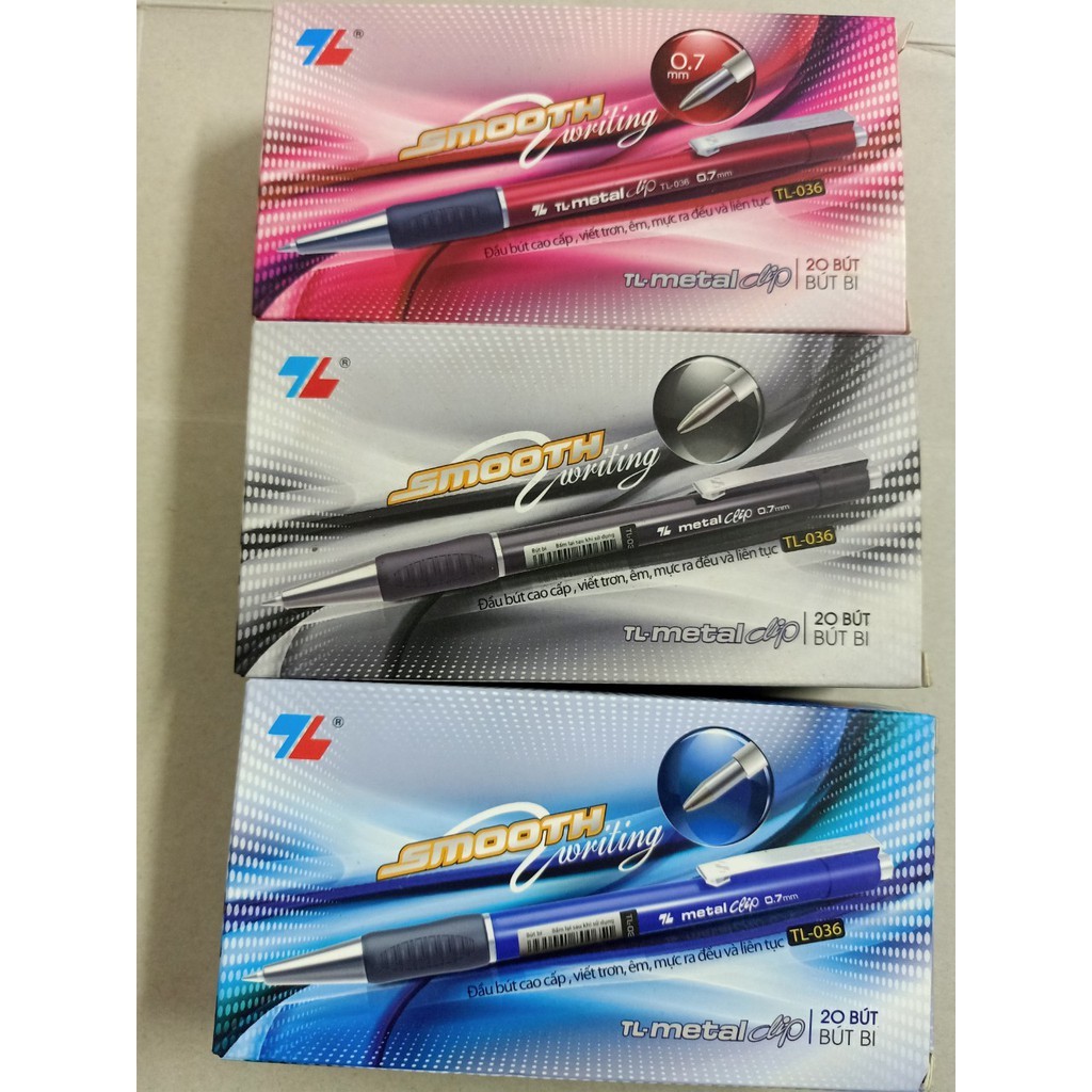 Bút bi mã 036 ngòi bút 0.7mm ( 20 cây/ hộp)