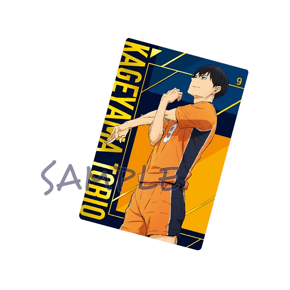 M4 Ảnh thẻ in hình HAIKYUU!! Vua Bóng Chuyền card bo góc viền 5*8cm anime chibi sưu tầm độc đáo