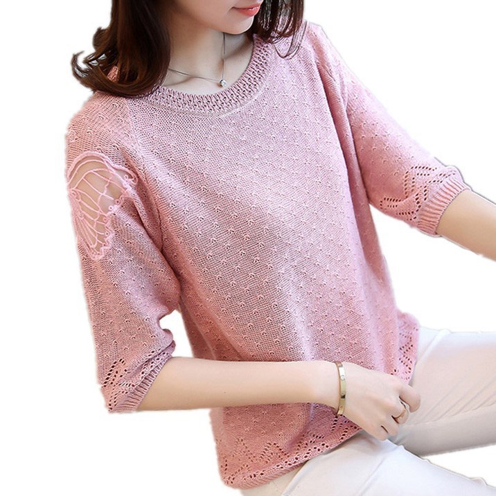 Áo len tay lỡ xinh xắn