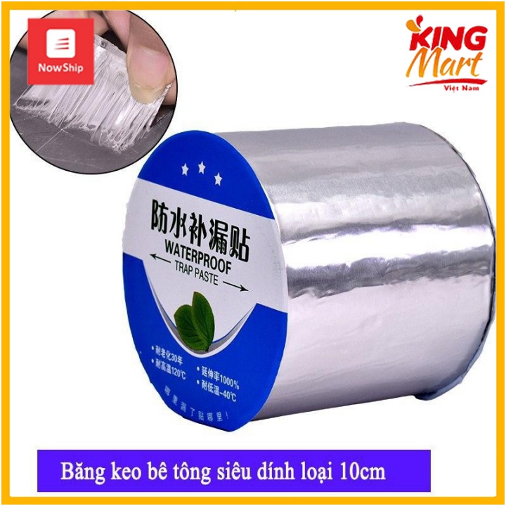 Băng keo bê tông siêu dính loại 10cm (loại trung)[Hàng NEW]