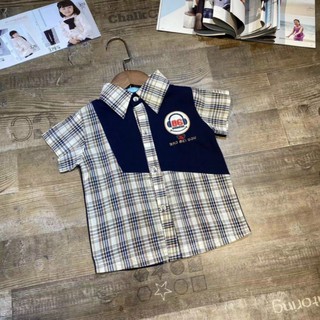 Áo sơ mi quảng châu bé trai từ 7-24kg