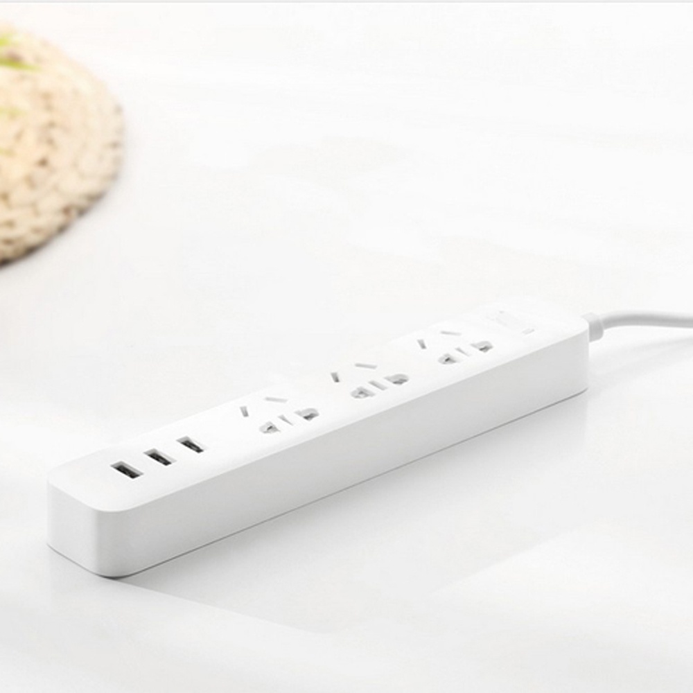 Ổ cắm điện thông minh Xiaomi Power Strip tích hợp 3 cổng sạc USB - VIETNAM ROBOTECH