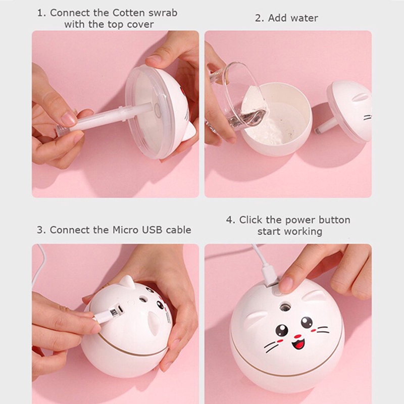 Máy Phun Sương Tạo Độ Ẩm 300ml Jp5