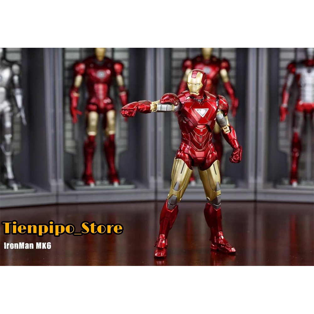( Hàng Có sẵn) Mô hình Iron Man Mk6 ZD Toys chính hãng tỉ lệ 1:10