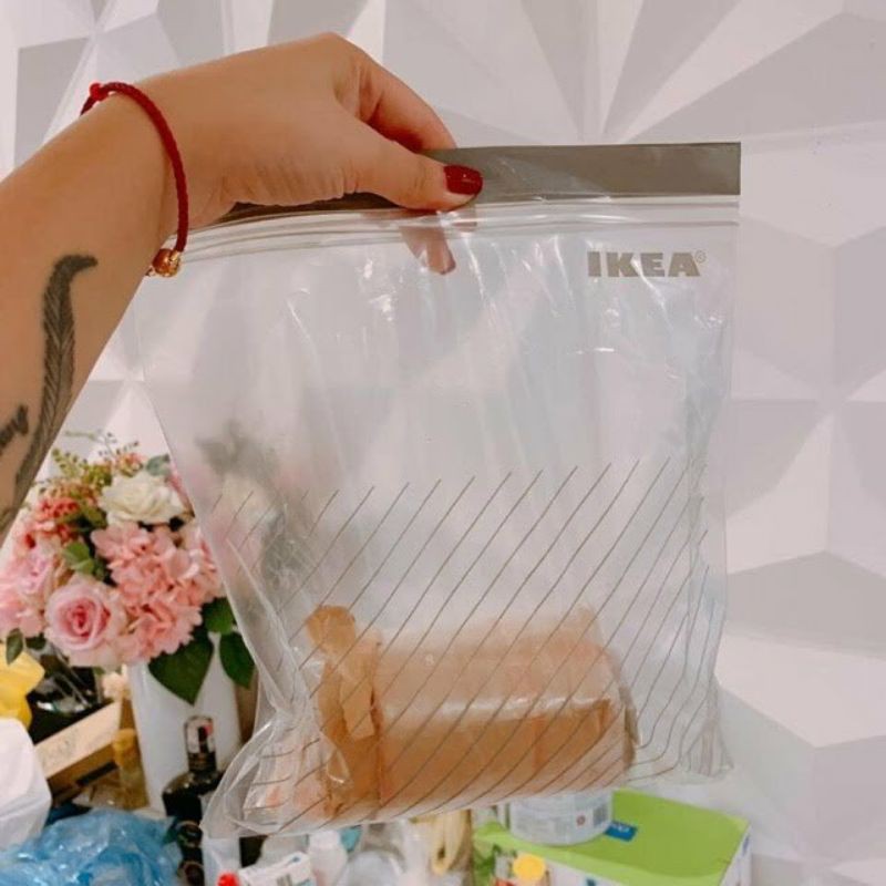 Túi zip lock Ikea Istad (Hộp 50 chiếc) CHÍNH HÃNG IKEA THỤY ĐIỂN