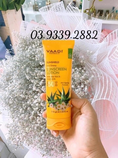 Kem chống nắng VAADI