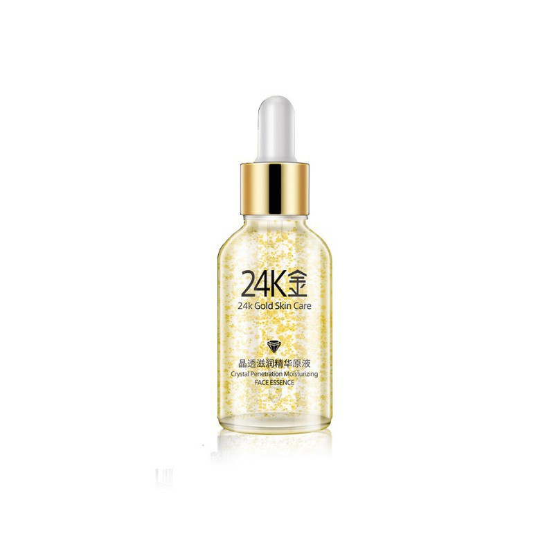Tinh chất dưỡng ẩm làm sáng da chiết xuất vàng 24K 30ml
