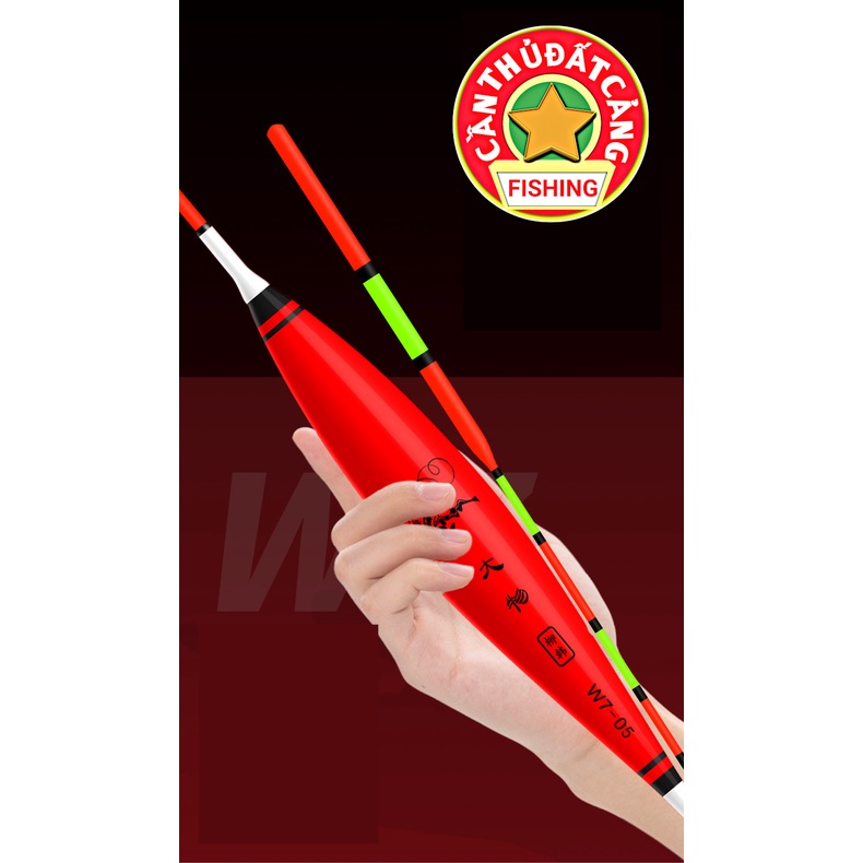 Phao săn hàng tăm to 3,5mm, ăn chì 4 gam siêu bắt mắt, nhìn xa 50m, câu cá trắm đen, trắm cỏ, chép.