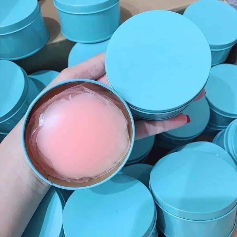 Miếng dán ngực silicon - miếng dán ngực hoa nâng ngực ( 1 đôi )