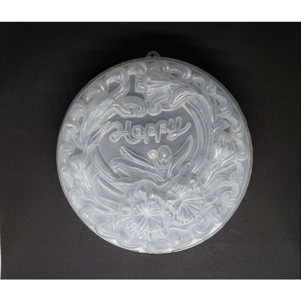 Khuôn nhựa làm rau câu Happy 25 cm - B3- VT