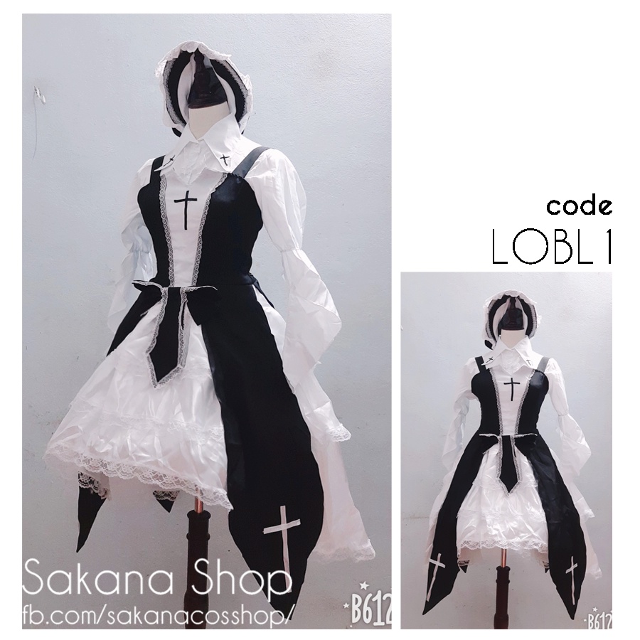 Trang phục cosplay hóa trang halloween gothic | BigBuy360 - bigbuy360.vn
