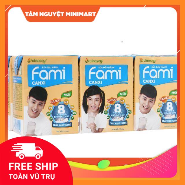 Cầu sữa Fami Canxi 200ml