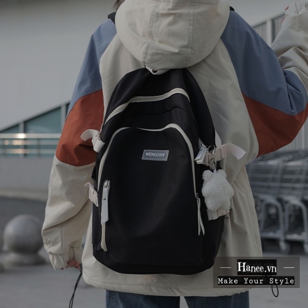 Balo Đi Học Basic Nam Nữ Ulzzang B01