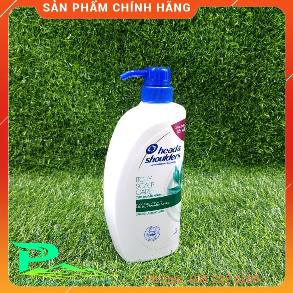 Dầu gội Head & Shoulders bạc hà chai 650g