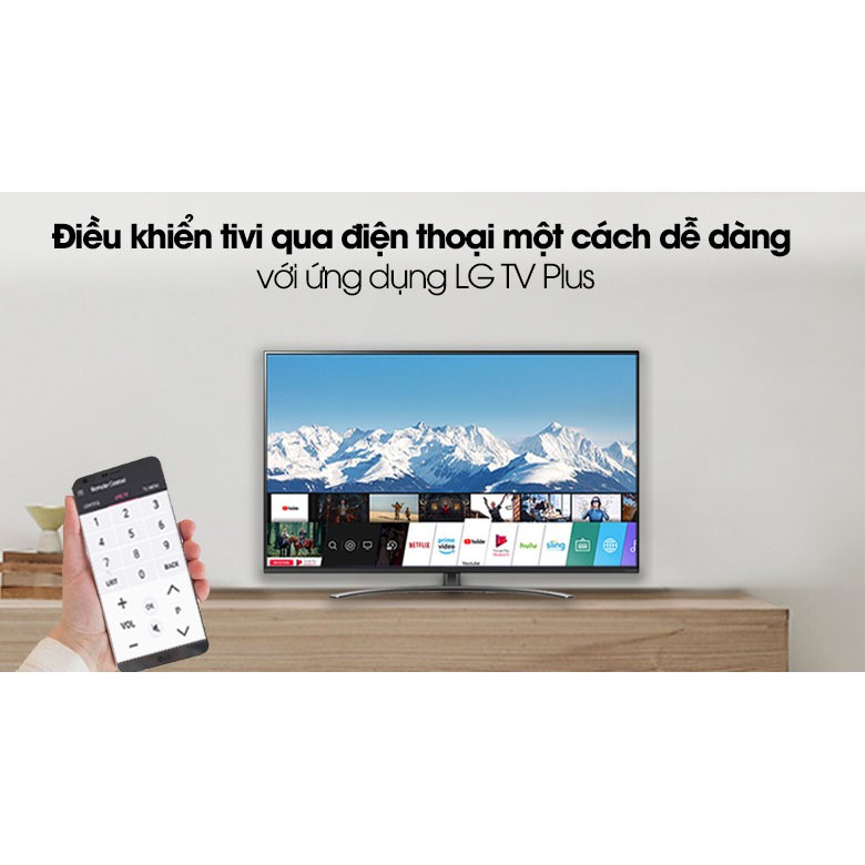 Smart Tivi NanoCell LG 4K 49 inch 49NANO81TNA