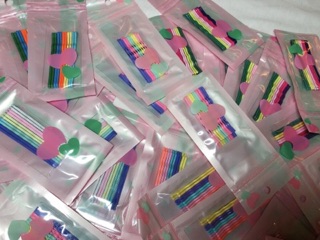 1 Set kẹp gim tóc nhiều màu