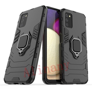 Ốp Điện Thoại Nhựa Cứng Chống Sốc Có Giá Đỡ Bảo Vệ Cho Samsung Galaxy A03s Samsung A03s GalaxyA03s
