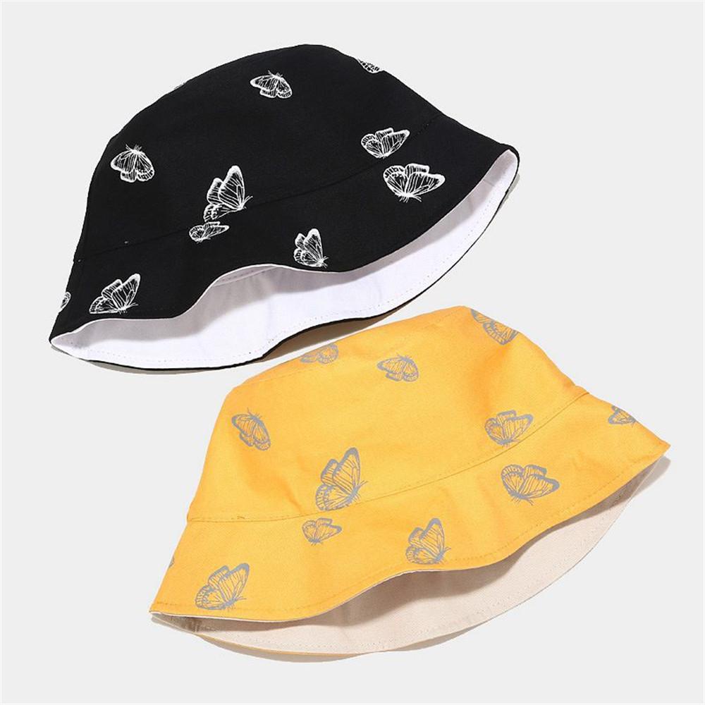 Nón Tai Bèo Cotton Hai Mặt Gấp Gọn Thời Trang